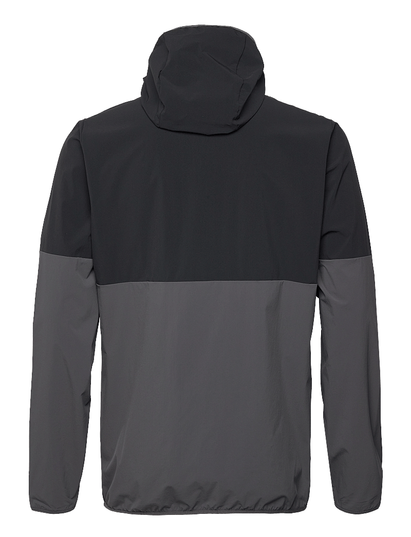 Berghaus - BG M WANDERMOOR WIND SMOCK - outdoor jacken - jet black-grey pinstripe - 2