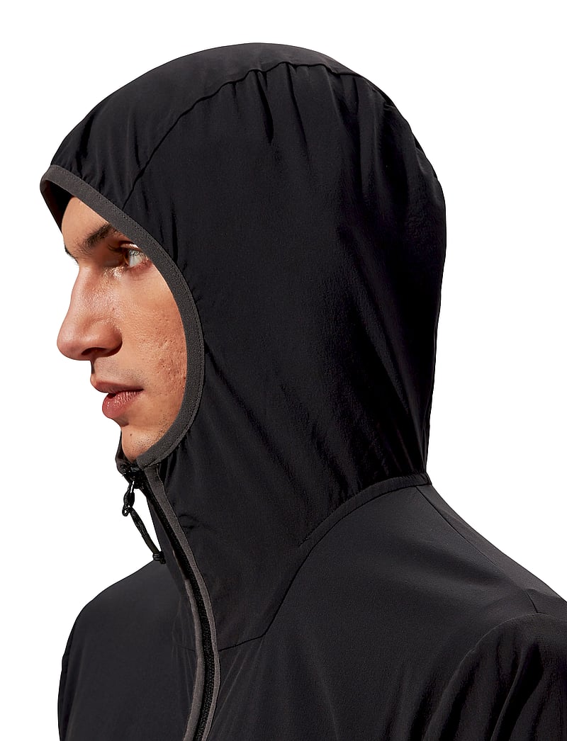 Berghaus - BG M WANDERMOOR WIND SMOCK - outdoor jacken - jet black-grey pinstripe - 4