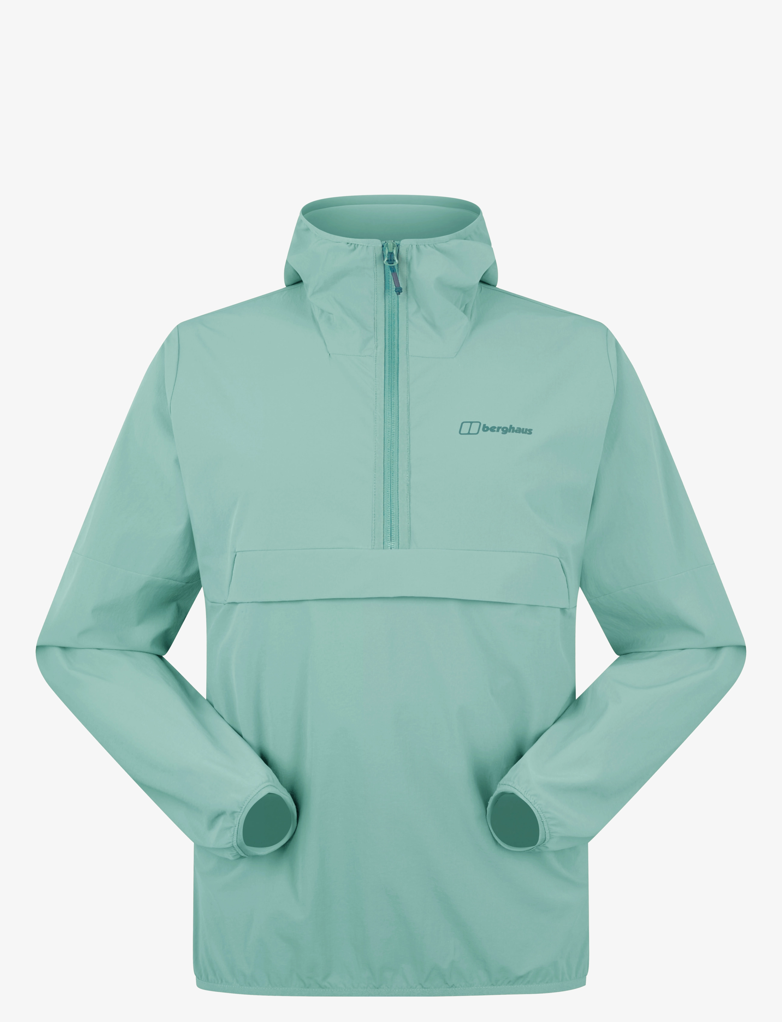 Berghaus BG M WANDERMOOR WIND SMOCK - Overtøj - LIGHT TERRAIN / blue