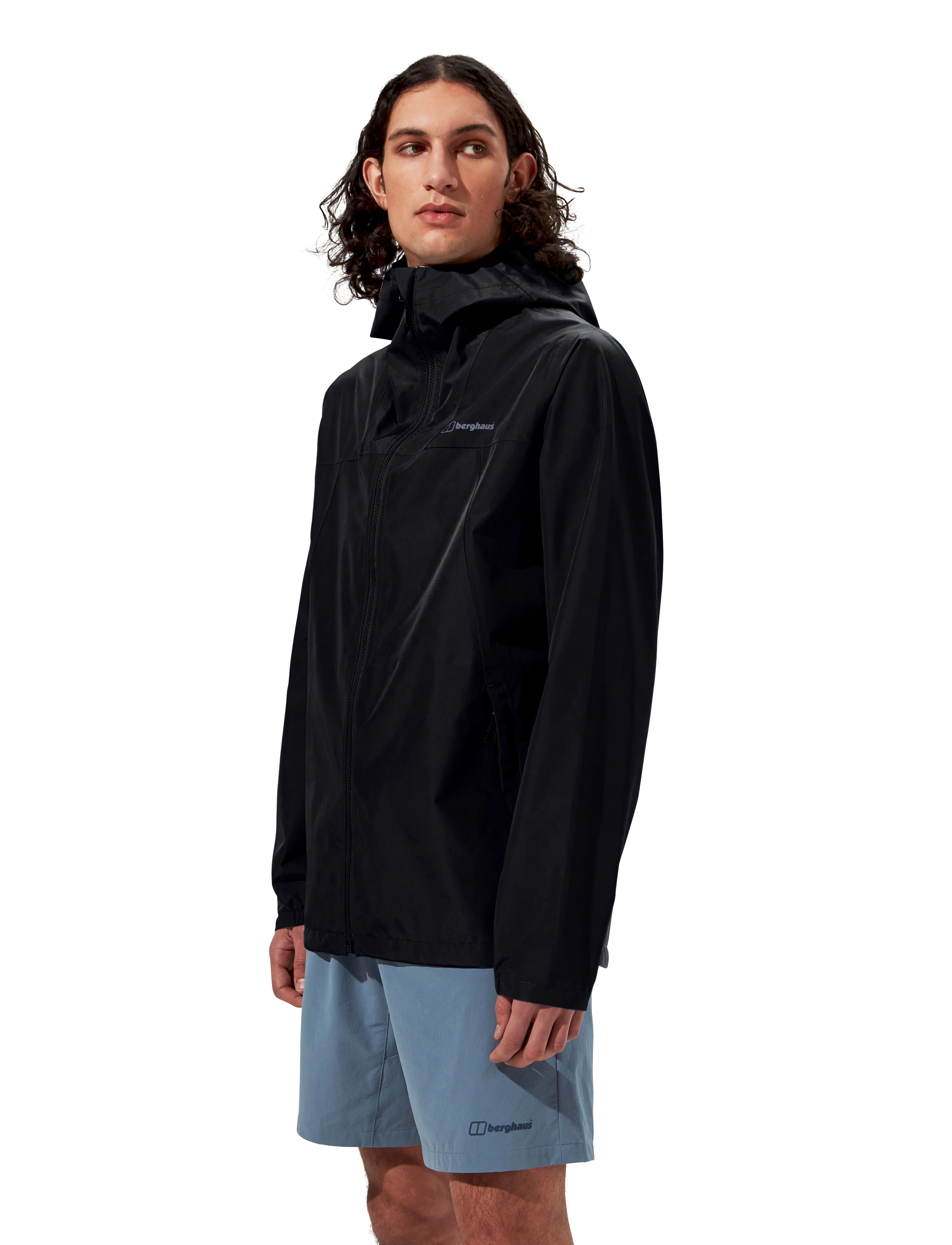 Berghaus - BG M DELUGE PRO 3.0 JKT - lauko striukės - black-black - 3