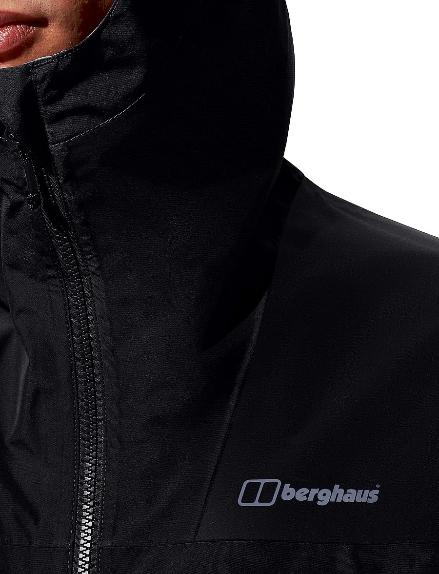 Berghaus - BG M DELUGE PRO 3.0 JKT - lauko striukės - black-black - 5