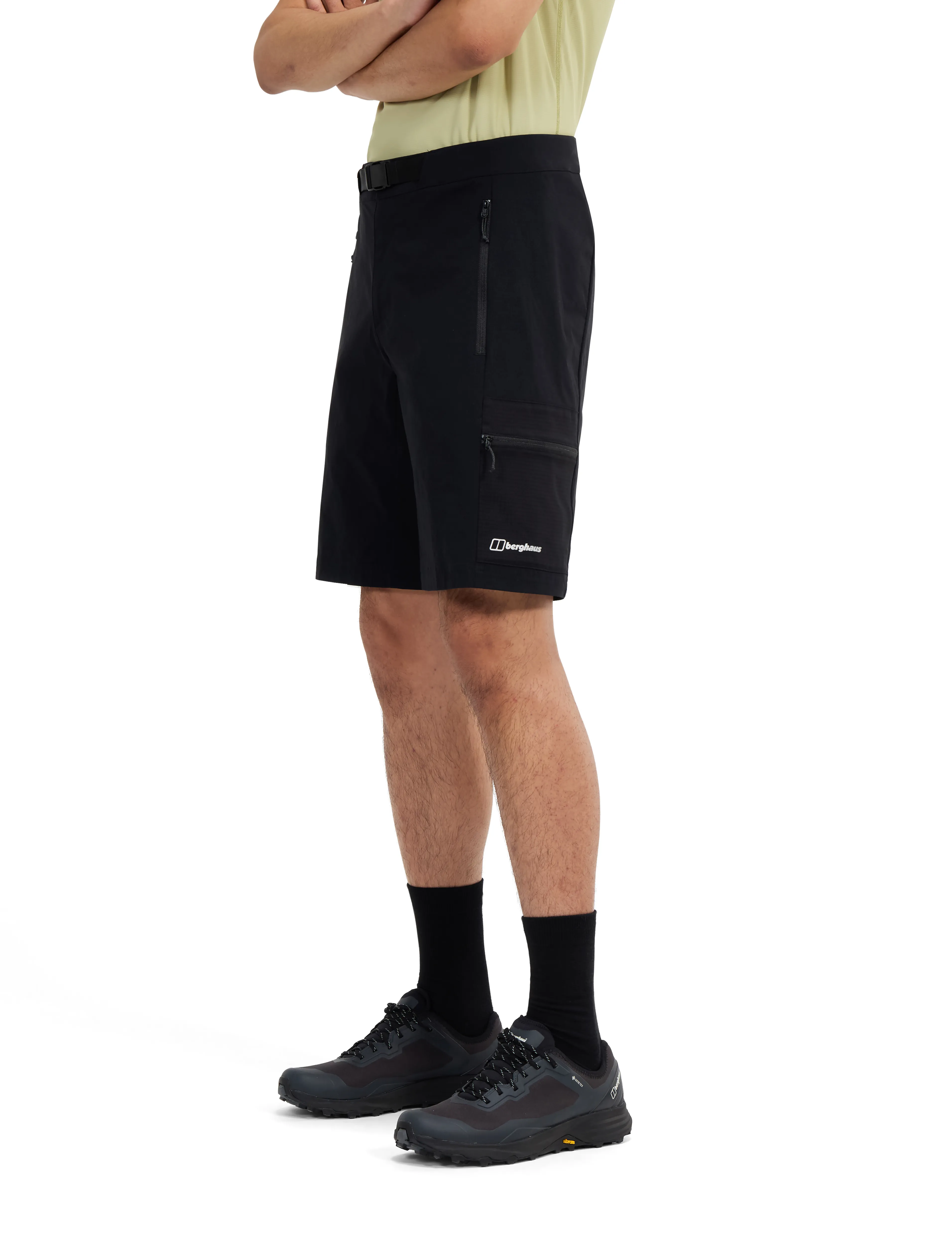 Berghaus - BG M HIKE-AIR STRETCH SHORT - black-black - 4