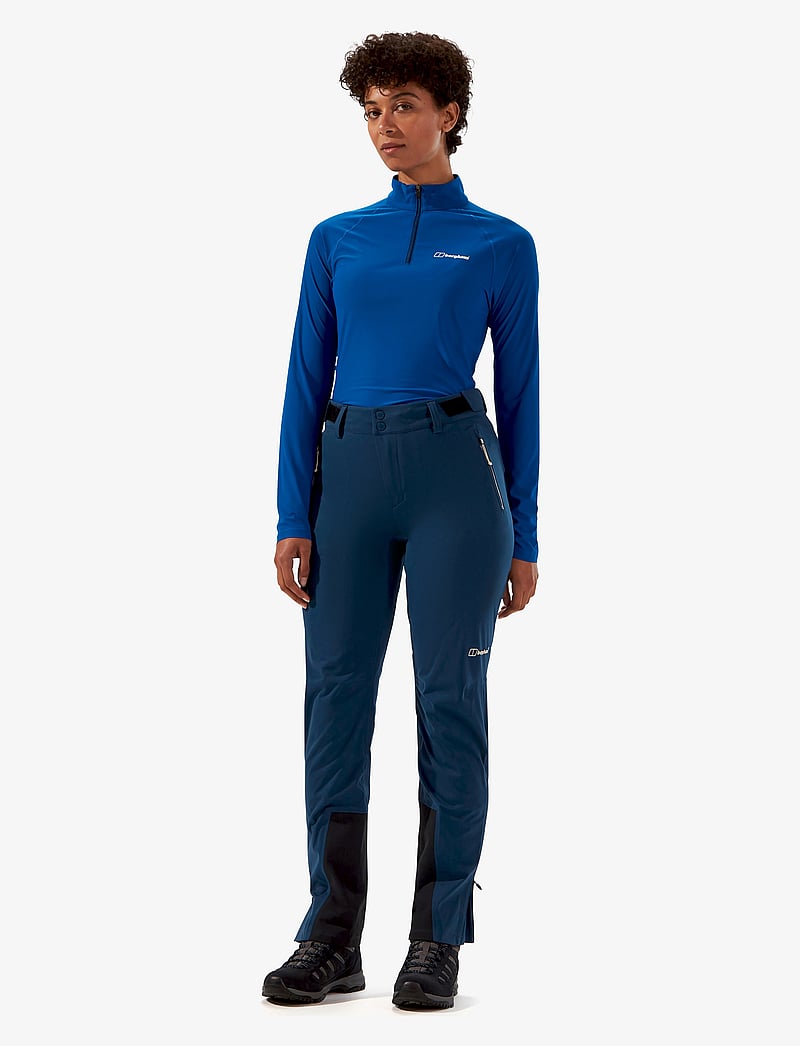 Berghaus - BG W RIDGE-ROAMER SOFTSHEL PNT - fritidsbukser - hale navy - 0