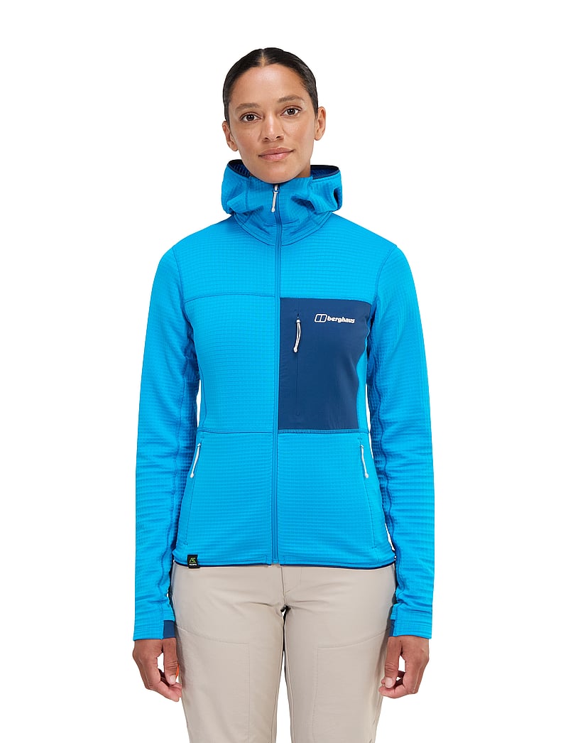 Berghaus - BG W RIDGE-HIKER HOODY - tops - mountain blue-hale navy - 3