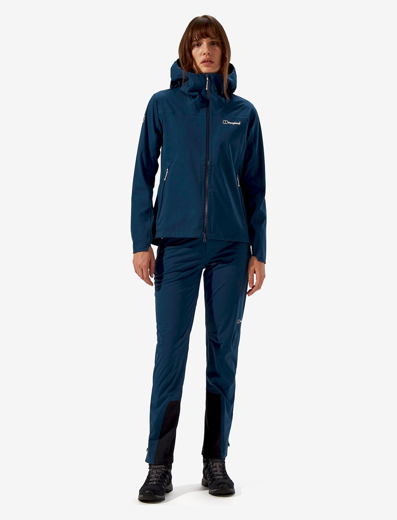 Berghaus - BG W RIDGE-ROAMER SOFTSHEL JKT - friluftsjakker - hale navy - 0