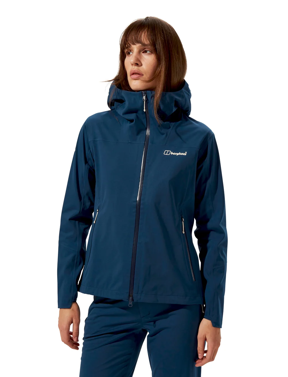Berghaus - BG W RIDGE-ROAMER SOFTSHEL JKT - friluftsjakker - hale navy - 3