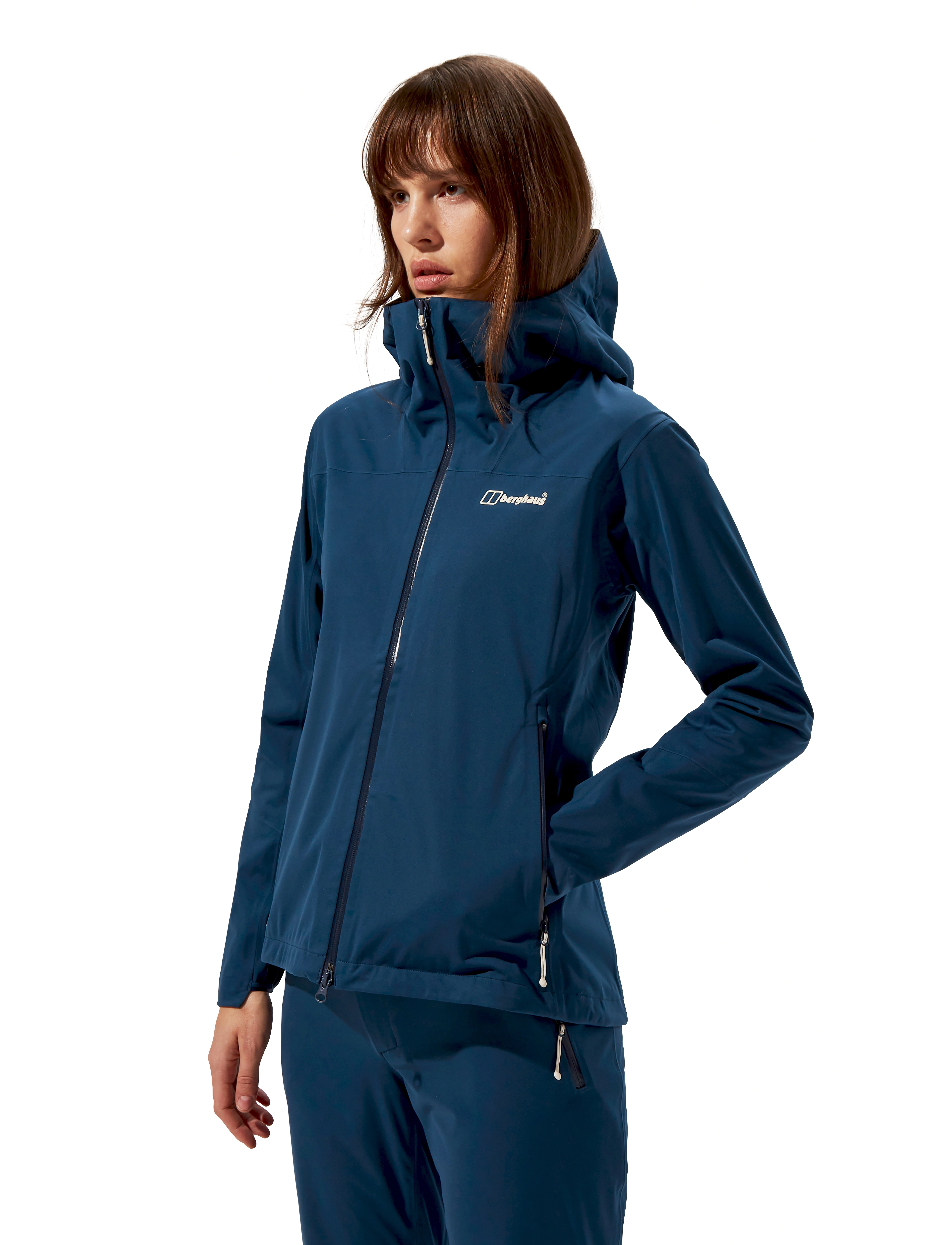 Berghaus - BG W RIDGE-ROAMER SOFTSHEL JKT - Útivistarjakkar - hale navy - 4