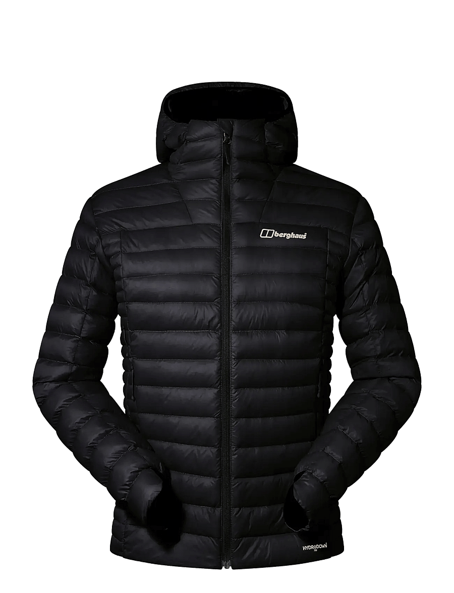 Berghaus - BG M RIDGE-NOMAD HYBRID DOWN JKT - wyściełane kurtki - black-black - 1