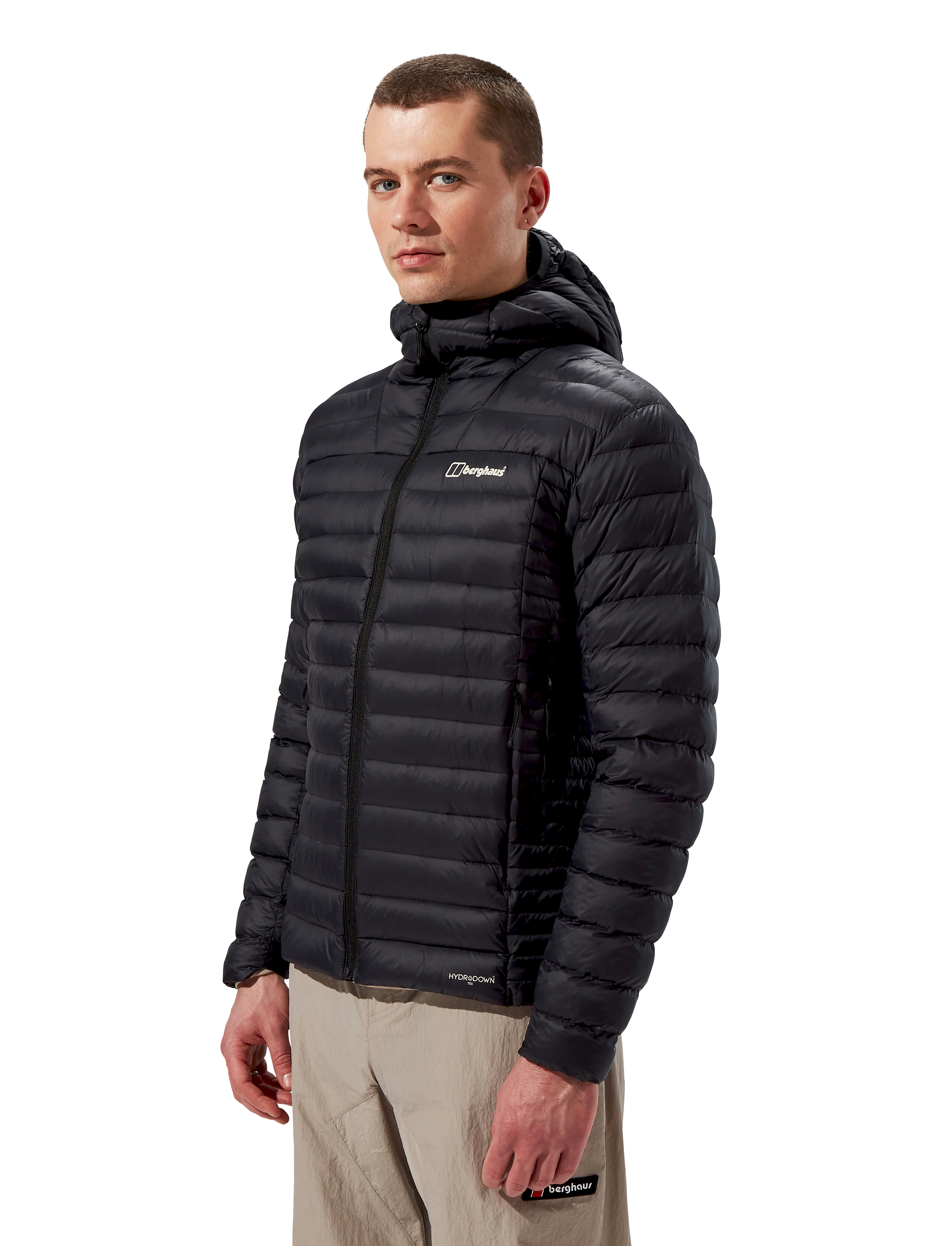 Berghaus - BG M RIDGE-NOMAD HYBRID DOWN JKT - down jackets - black-black - 2
