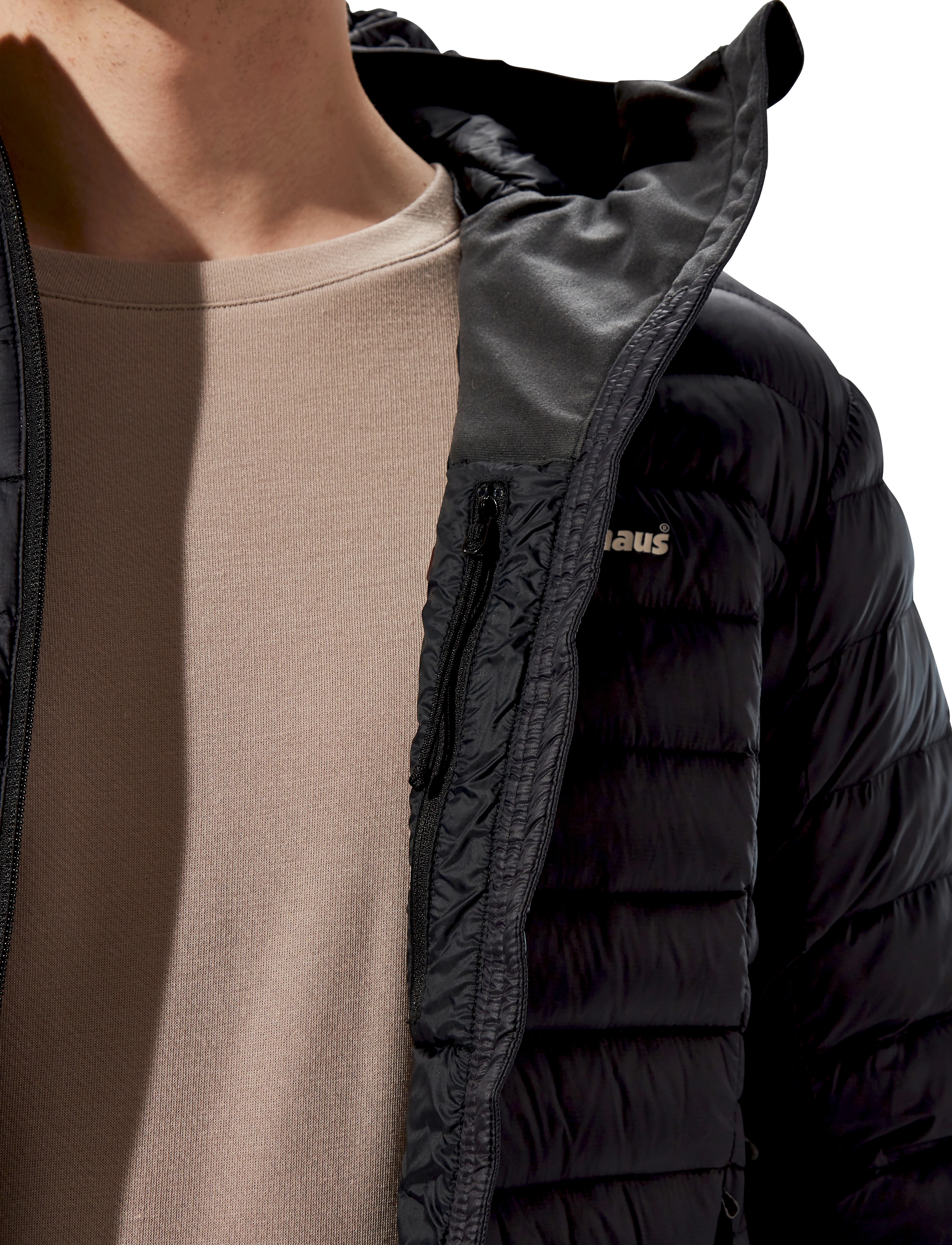 Berghaus - BG M RIDGE-NOMAD HYBRID DOWN JKT - down jackets - black-black - 3