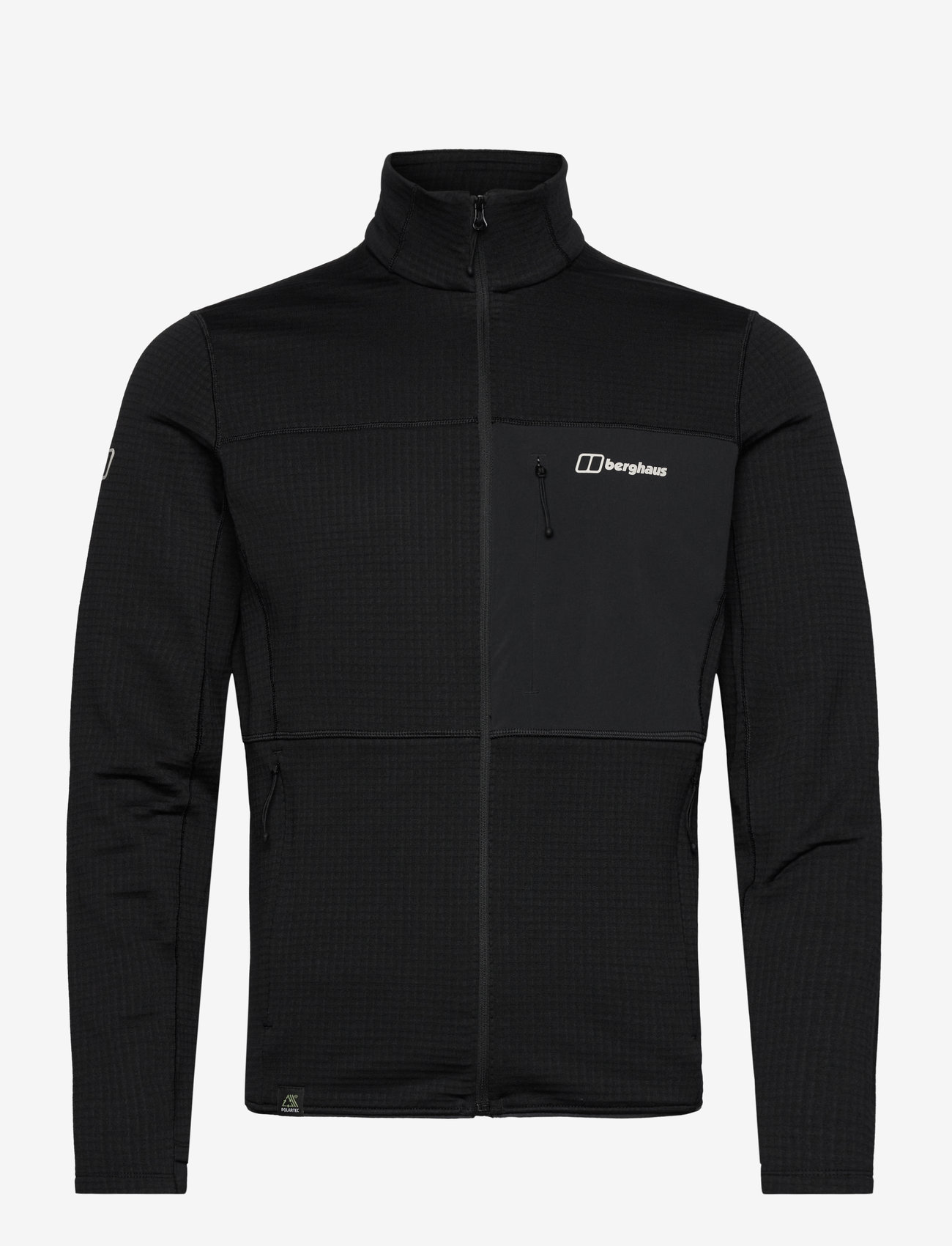 Berghaus - BG M RIDGE-HIKER JKT - fleece og mellemlag - black-black - 1