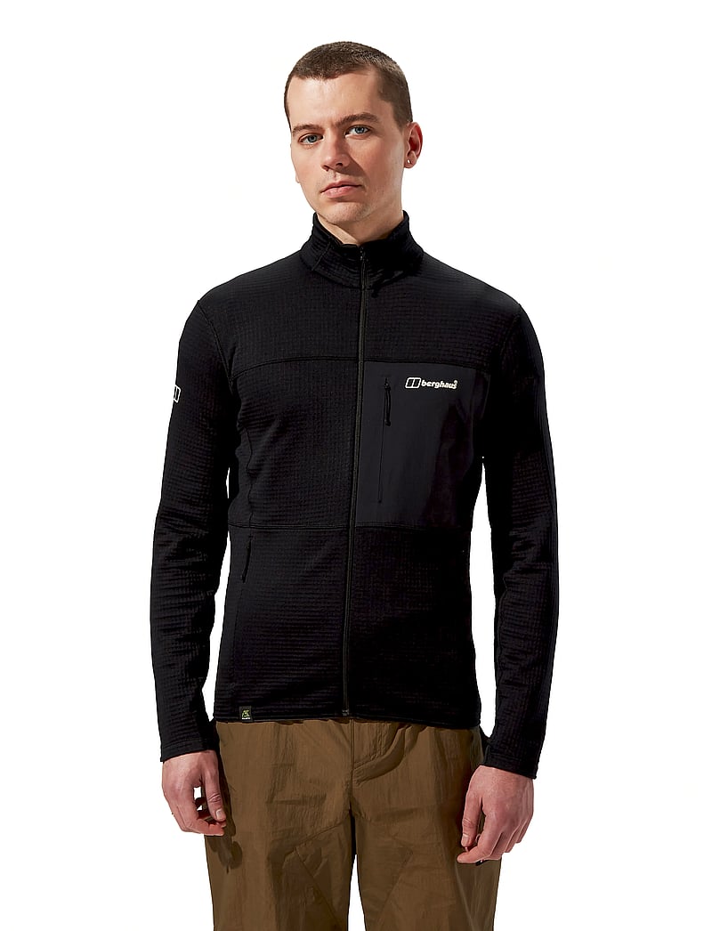 Berghaus - BG M RIDGE-HIKER JKT - fleece & mellanlager - black-black - 0