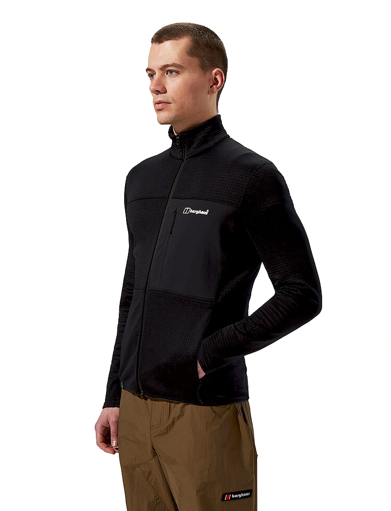 Berghaus - BG M RIDGE-HIKER JKT - fleece & mellanlager - black-black - 3