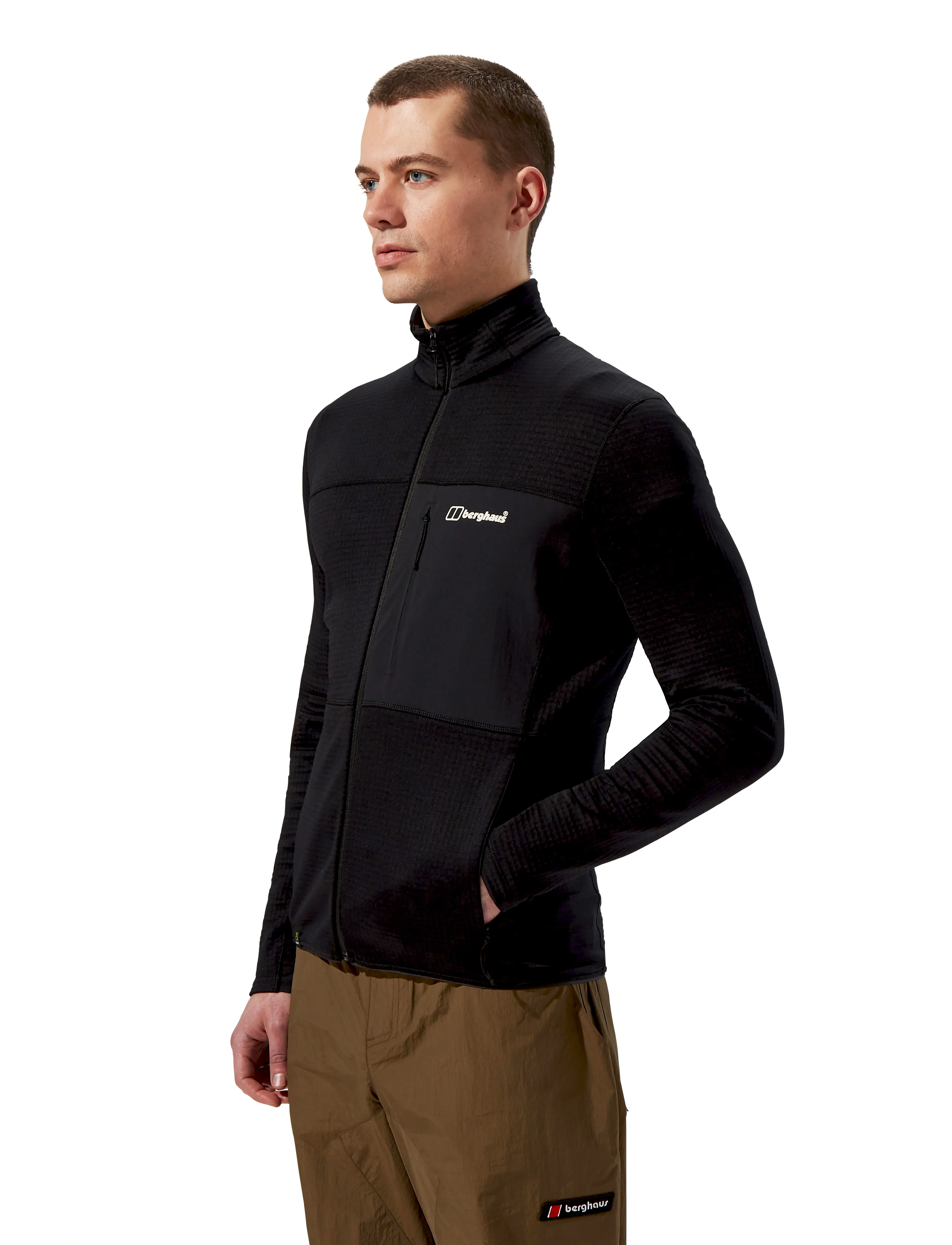 Berghaus - BG M RIDGE-HIKER JKT - fleece & midlayer - black-black - 3