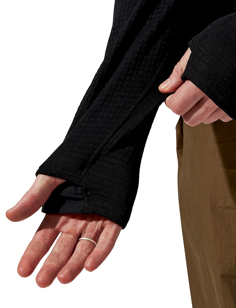 Berghaus - BG M RIDGE-HIKER JKT - fleece & mellanlager - black-black - 5