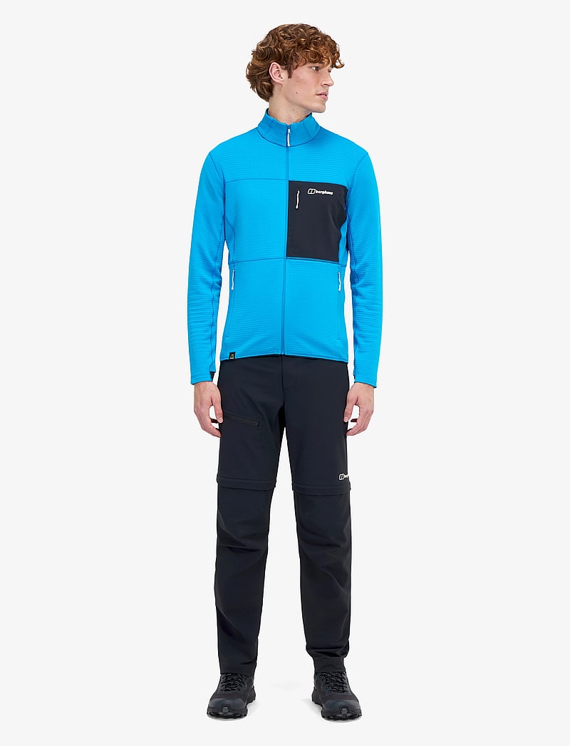 Berghaus - BG M RIDGE-HIKER JKT - Āra jakas - mountain blue-jet black - 0