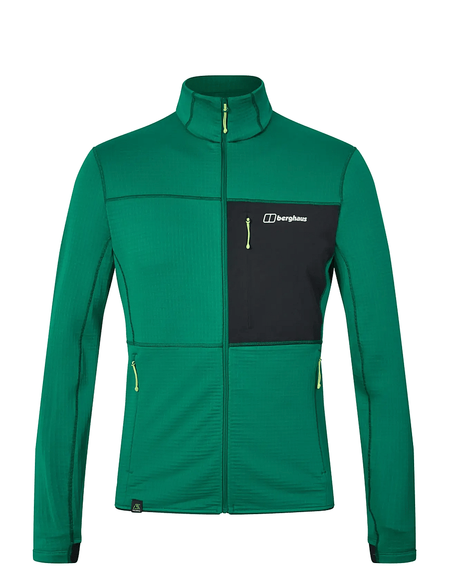 Berghaus - BG M RIDGE-HIKER JKT - frühlingsjacken - meadow green-jet black - 1