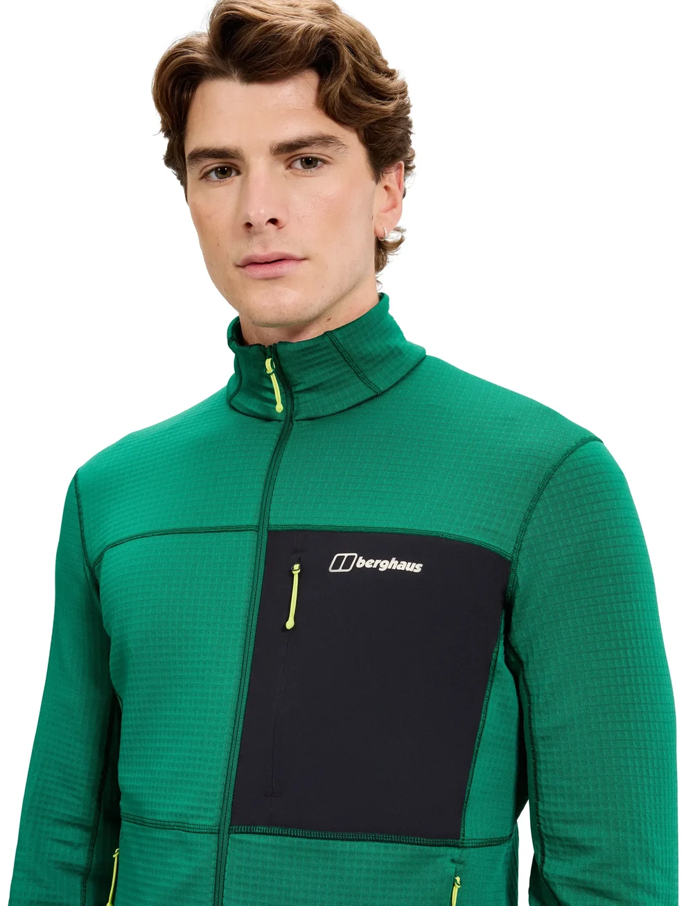 Berghaus - BG M RIDGE-HIKER JKT - efterårsjakker - meadow green-jet black - 2