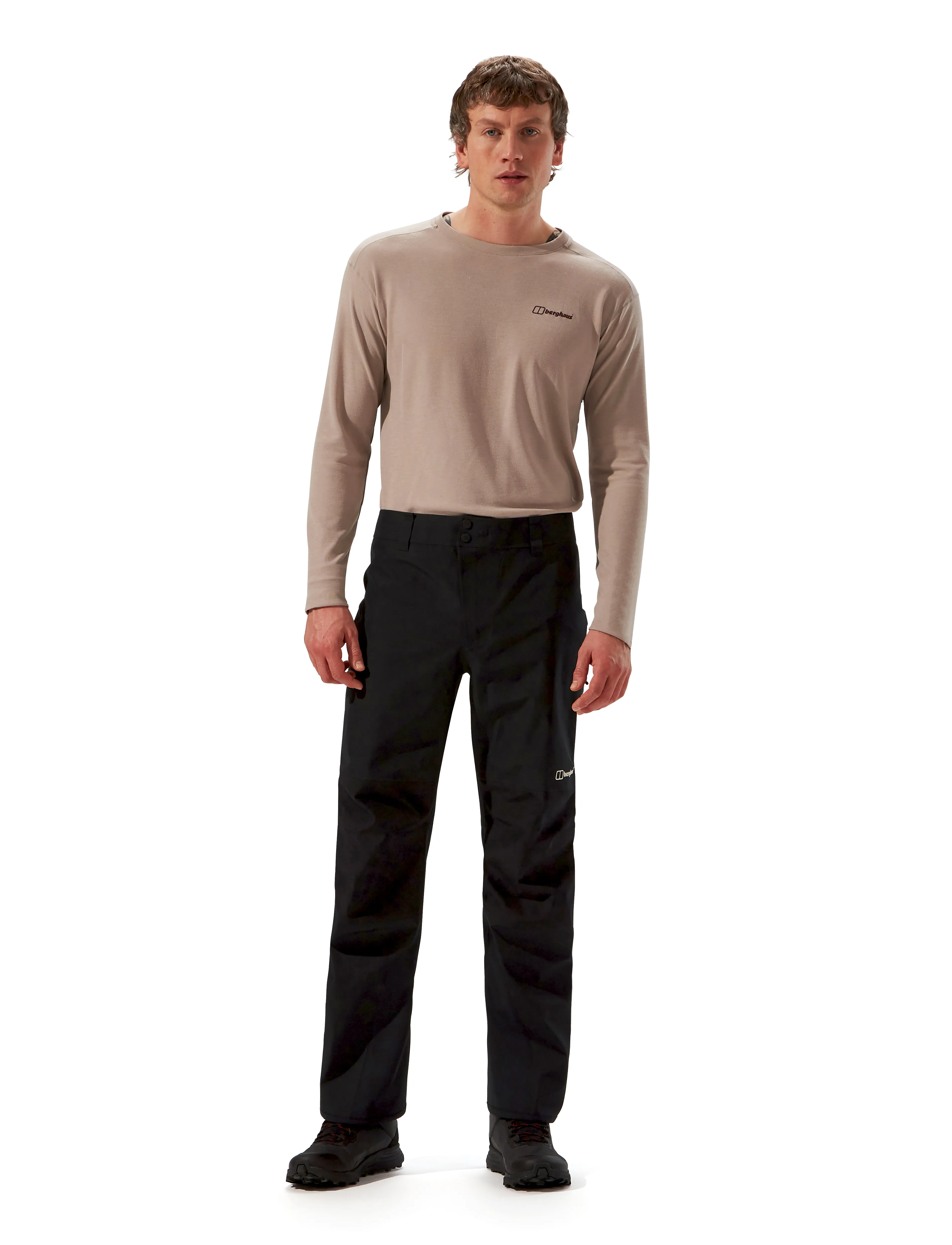 Berghaus - BG M RIDGE-SEEKER GTX PANT - vabaõhupüksid - black-black - 0