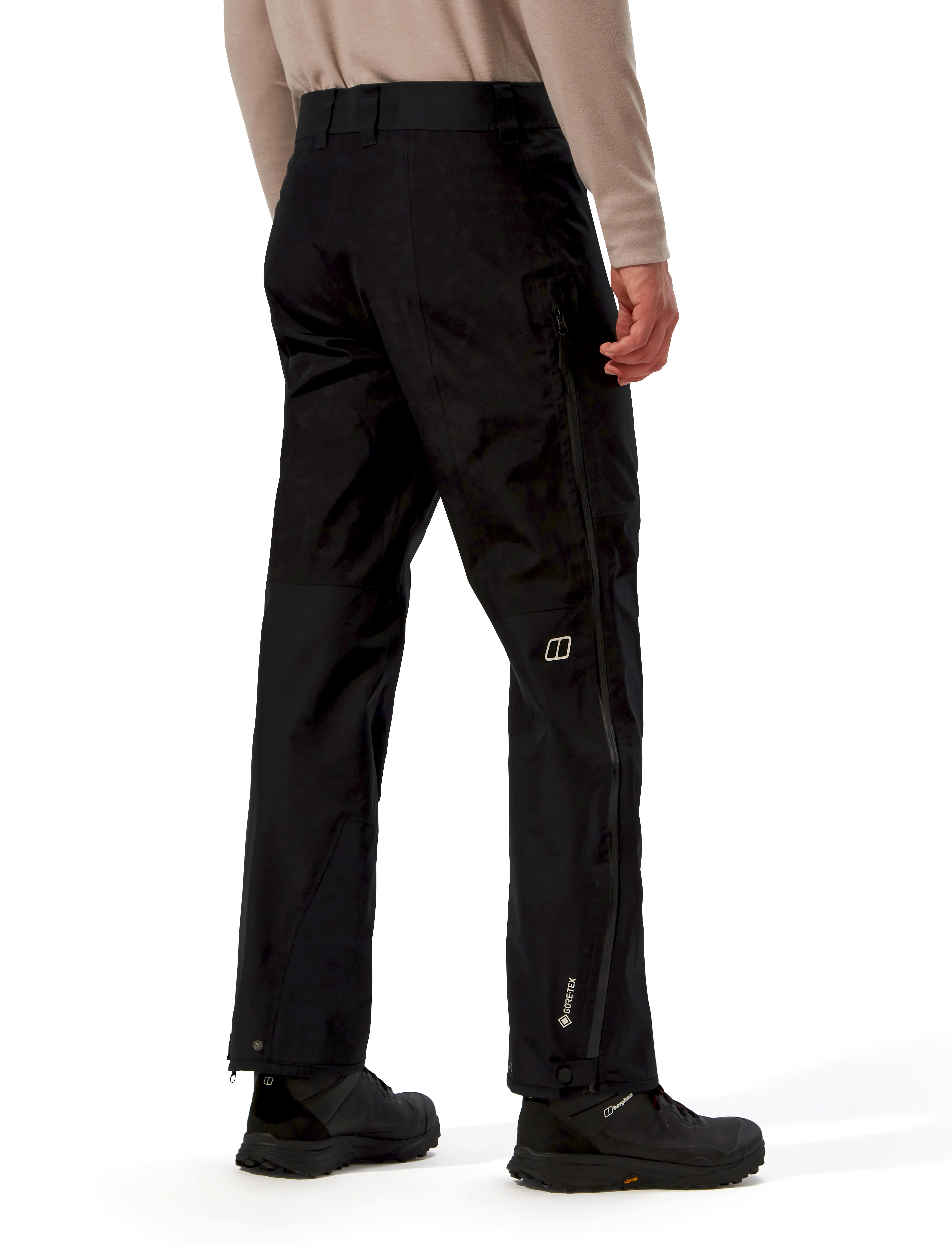 Berghaus - BG M RIDGE-SEEKER GTX PANT - vabaõhupüksid - black-black - 3