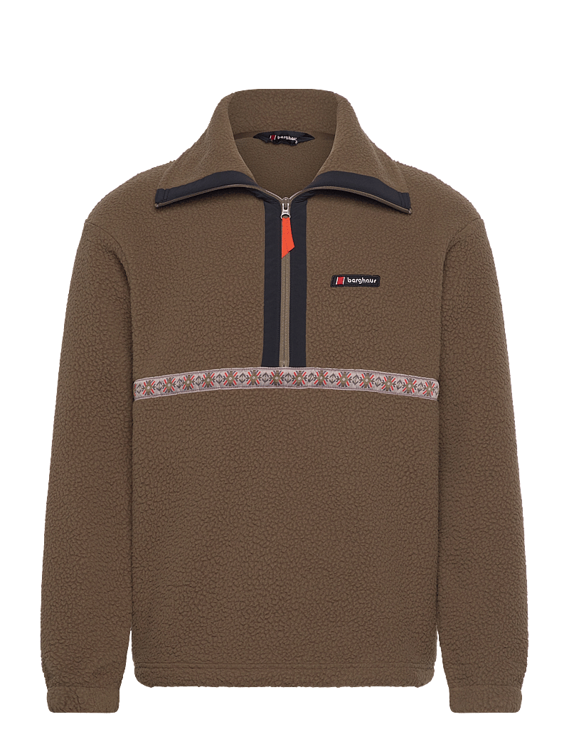 Berghaus - BG U RHYNIE AZTEC HZ - fleece & midlayer - bark-jet black - 1