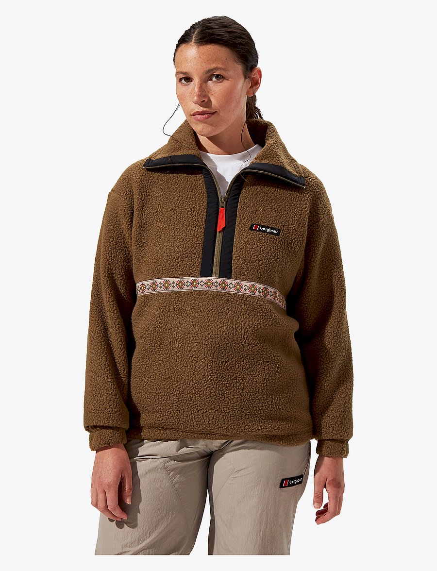 Berghaus - BG U RHYNIE AZTEC HZ - oberteile - bark-jet black - 3