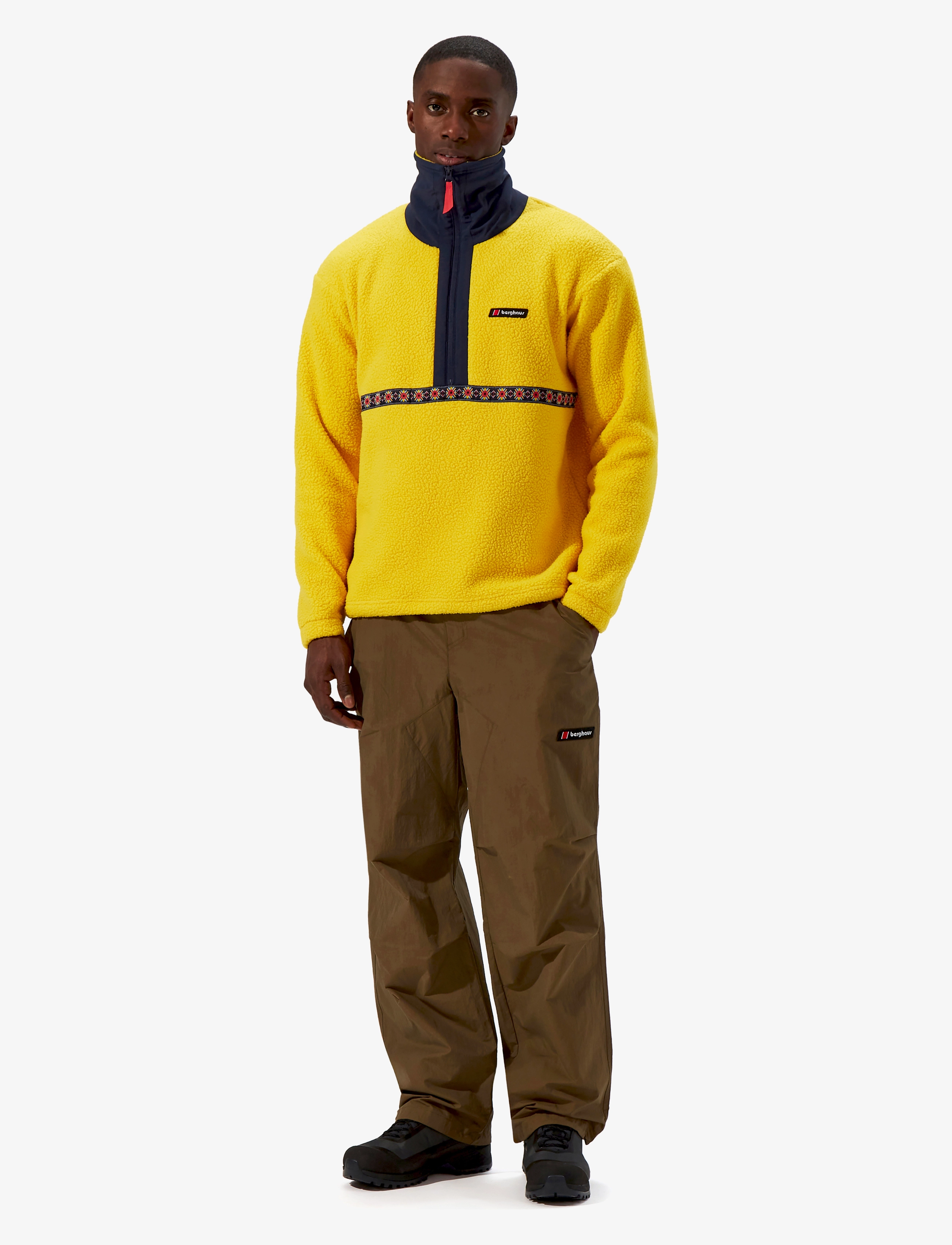 Berghaus - BG U RHYNIE AZTEC HZ - fleece og mellemlag - amber-dusk - 5