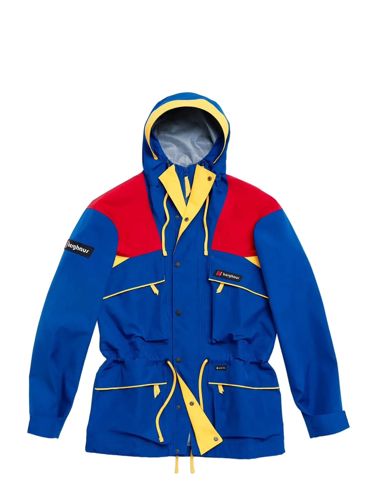 Berghaus BG U TRANGO GTX JKT - Rainwear - LIMOGES-HAUTE RED-AMBER / blue