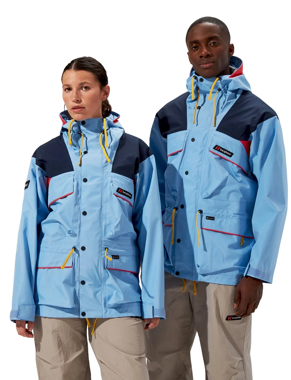 Berghaus - BG U TRANGO GTX JKT - friluftsjakker - day flower-dusk-mtn carmine - 0