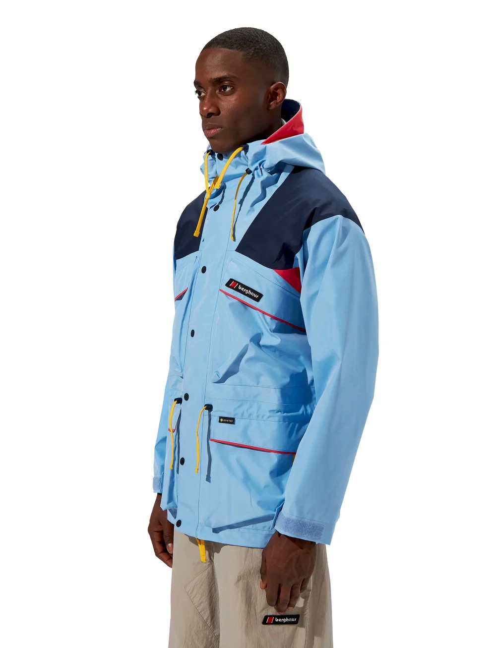 Berghaus - BG U TRANGO GTX JKT - friluftsjakker - day flower-dusk-mtn carmine - 4