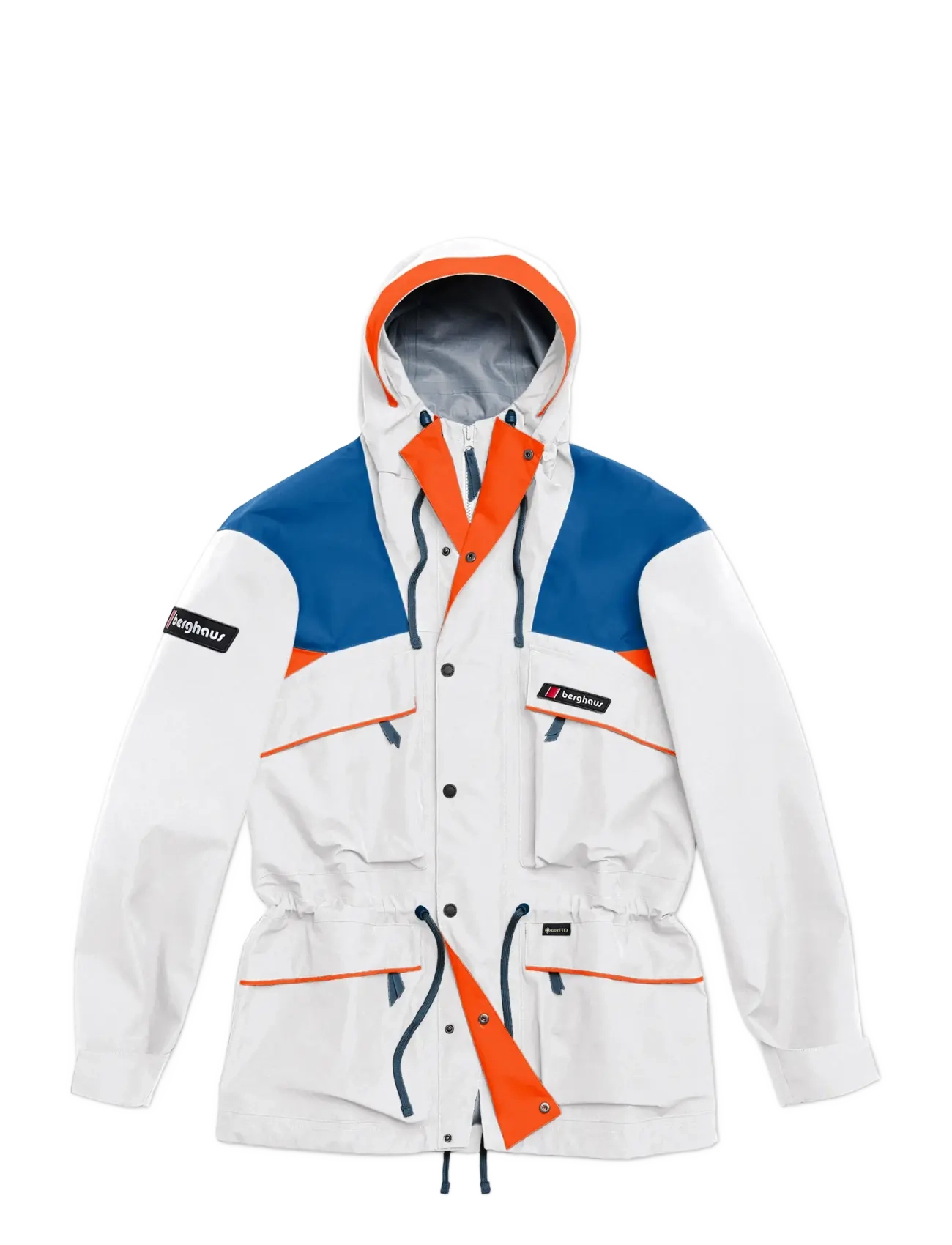 Berghaus BG U TRANGO GTX JKT - Rainwear - STONE-HALE NAVY / white