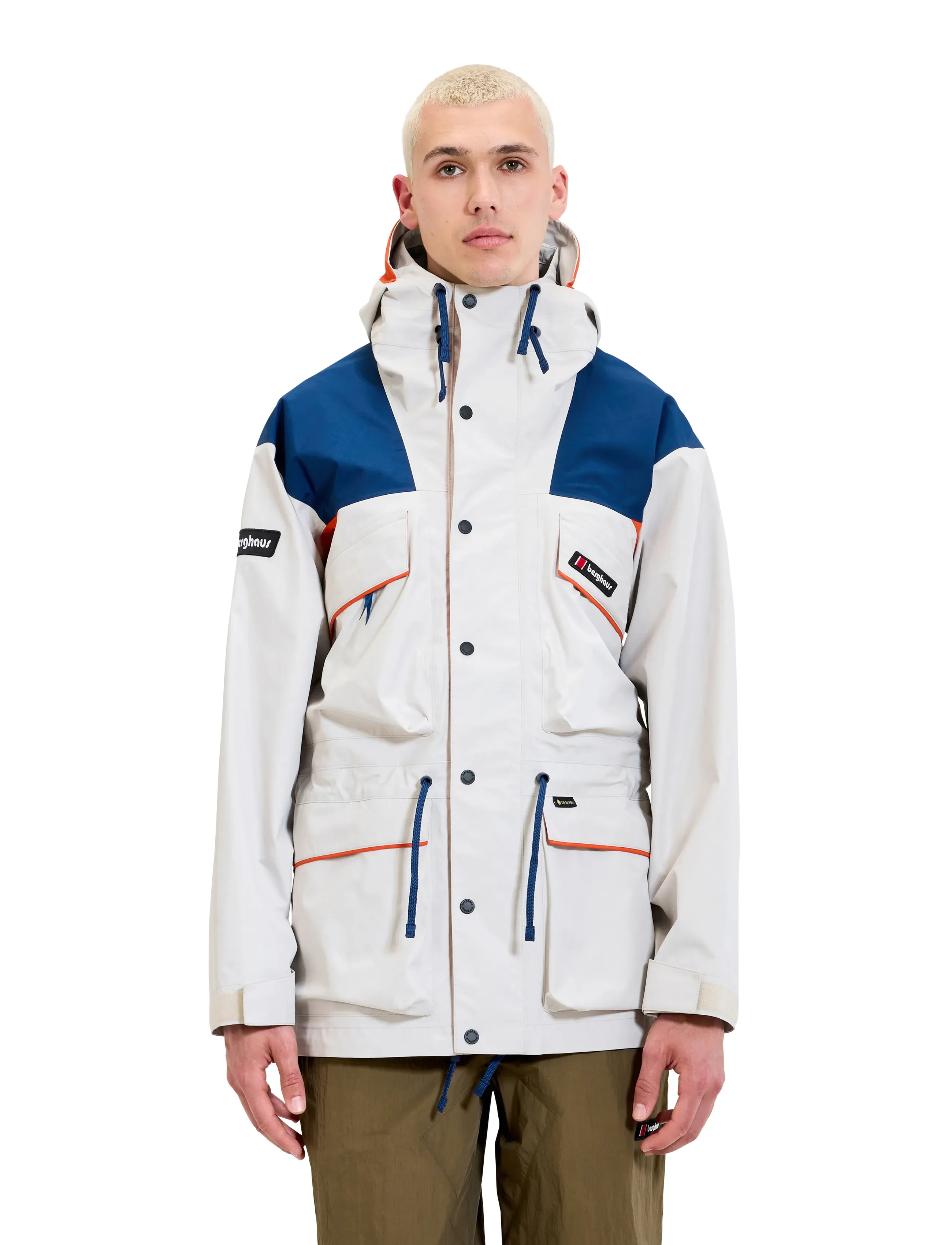 Berghaus - BG U TRANGO GTX JKT - friluftsjackor - stone-hale navy - 2