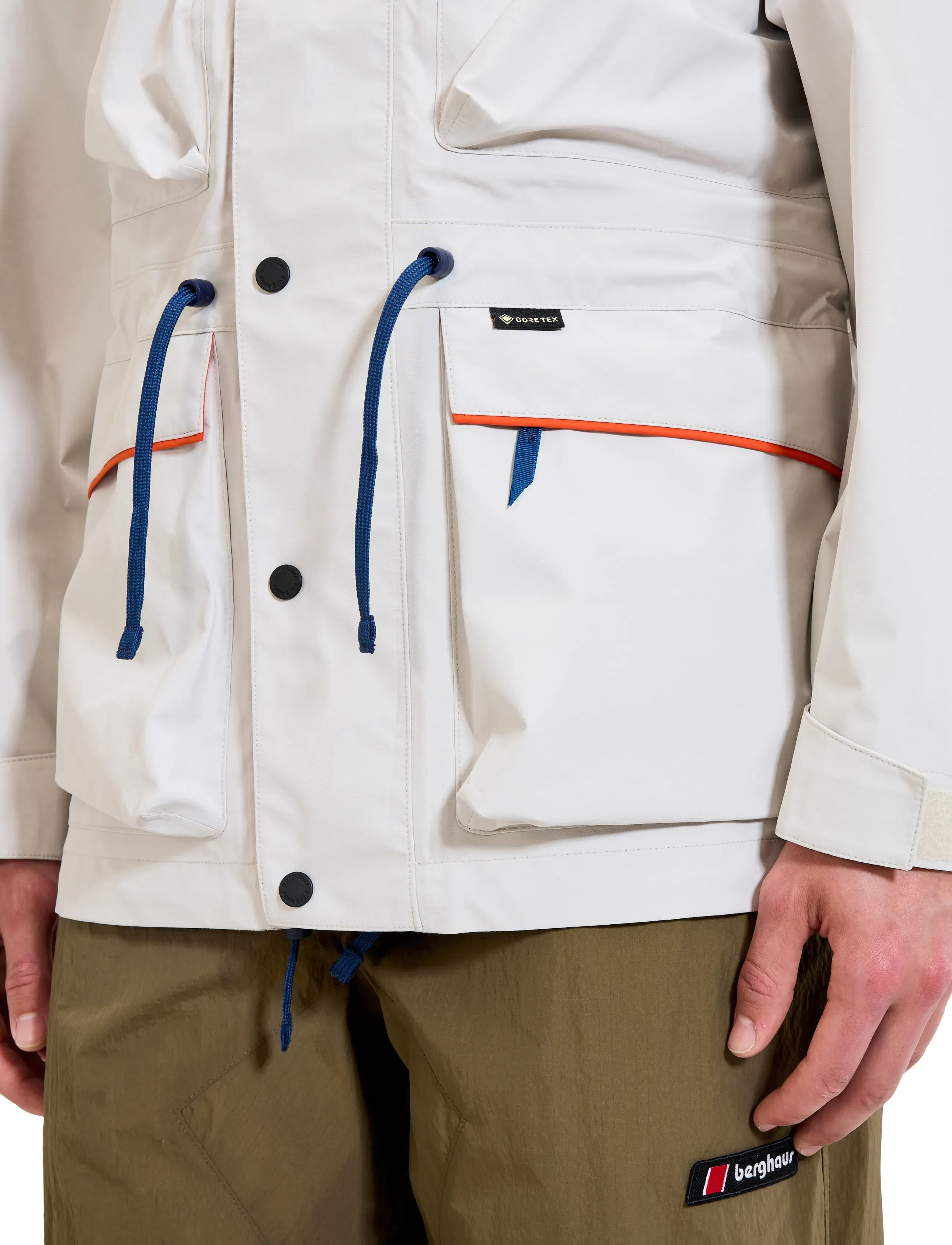 Berghaus BG U TRANGO GTX JKT - Jacken - STONE-HALE NAVY / white