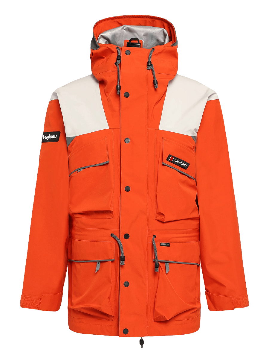 Berghaus - BG U TRANGO GTX JKT - regnjakker - flame-stone - 0