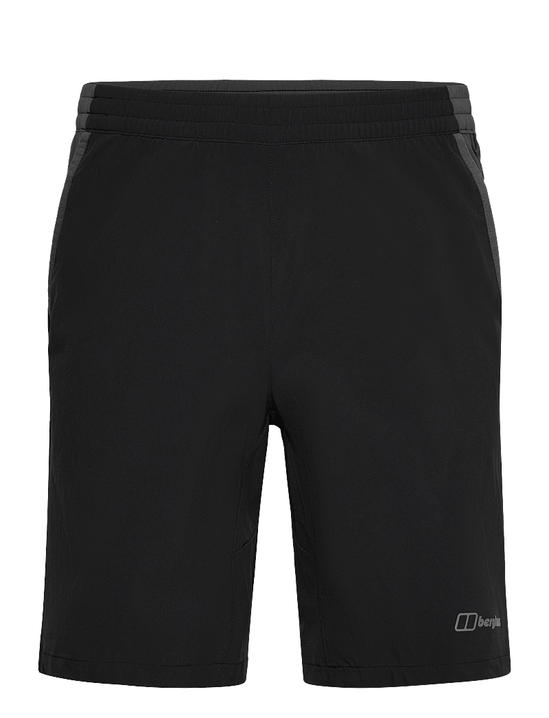 Berghaus - BG M WANDERMOOR WIND SHORT - outdoorshorts - jet black-grey pinstripe - 1