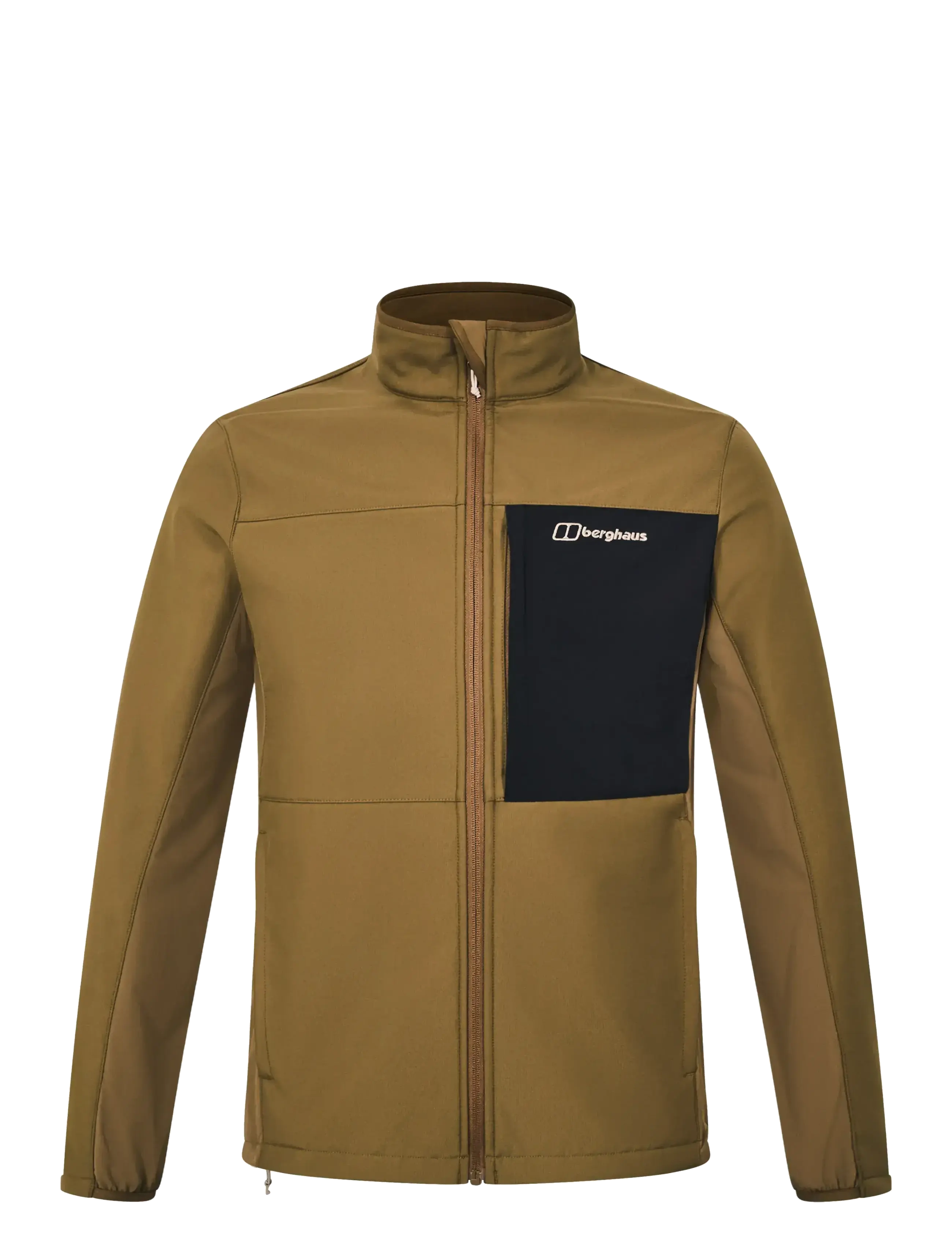 Berghaus BG M GHLAS 3.0 SOFTSHELL JKT - Overtøj - BARK-JET BLACK / brown