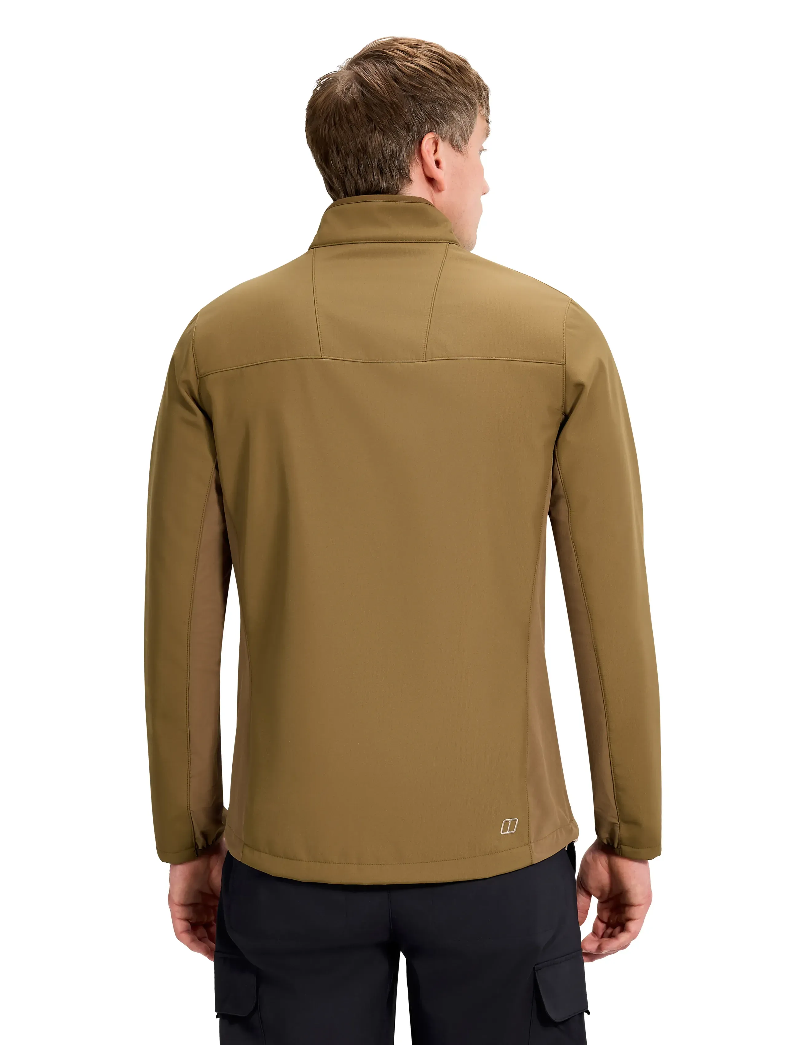 Berghaus - BG M GHLAS 3.0 SOFTSHELL JKT - lauko ir nuo lietaus apsaugančios striukės - bark-jet black - 3