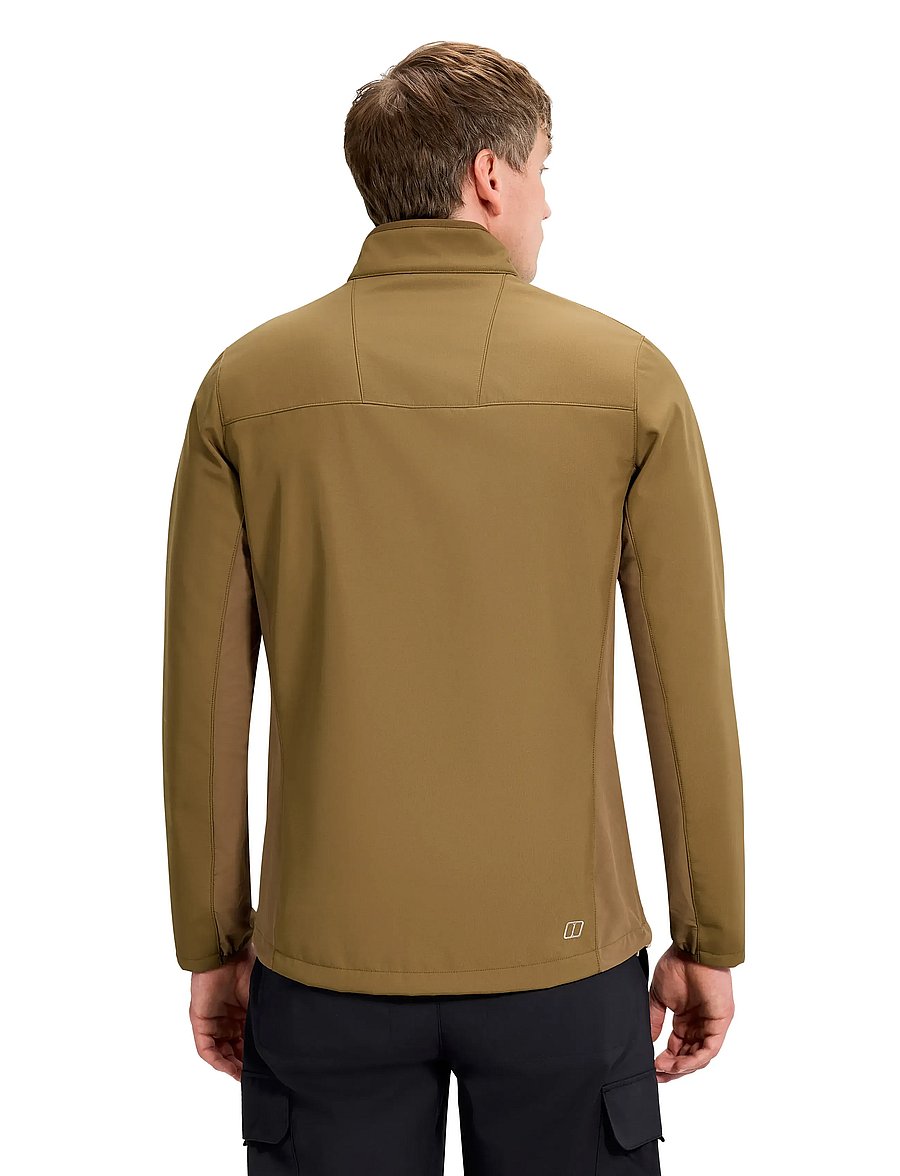 Berghaus - BG M GHLAS 3.0 SOFTSHELL JKT - outdoor jacken - bark-jet black - 3