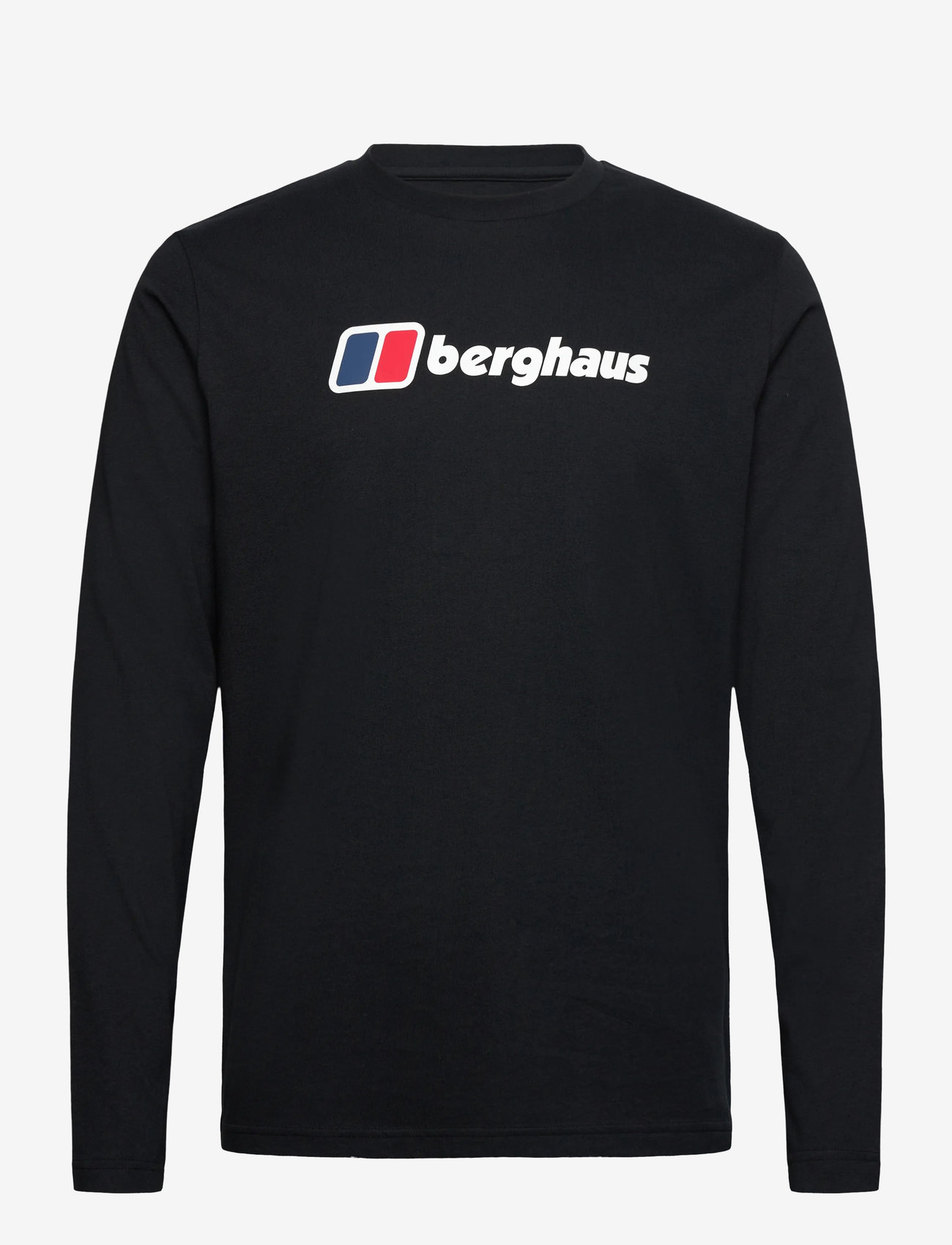 Berghaus - BG M BERGHAUS BIG LOGO LS TEE - black-black - 1