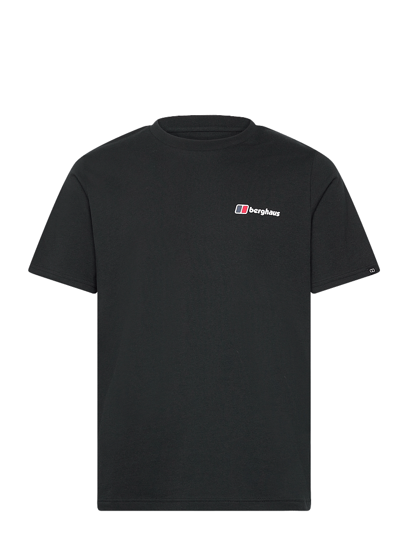 Berghaus - BG M BERGHAUS FRONT & BACK TEE - t-shirts - black-black - 1