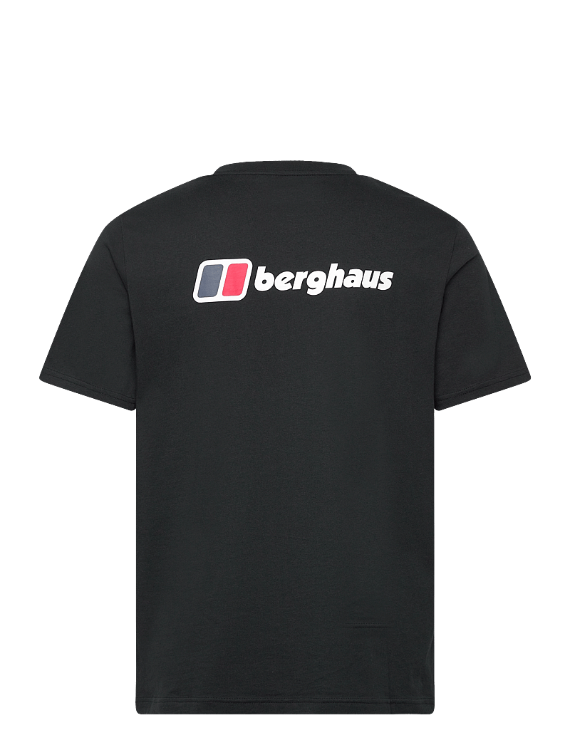 Berghaus - BG M BERGHAUS FRONT & BACK TEE - t-shirts - black-black - 2