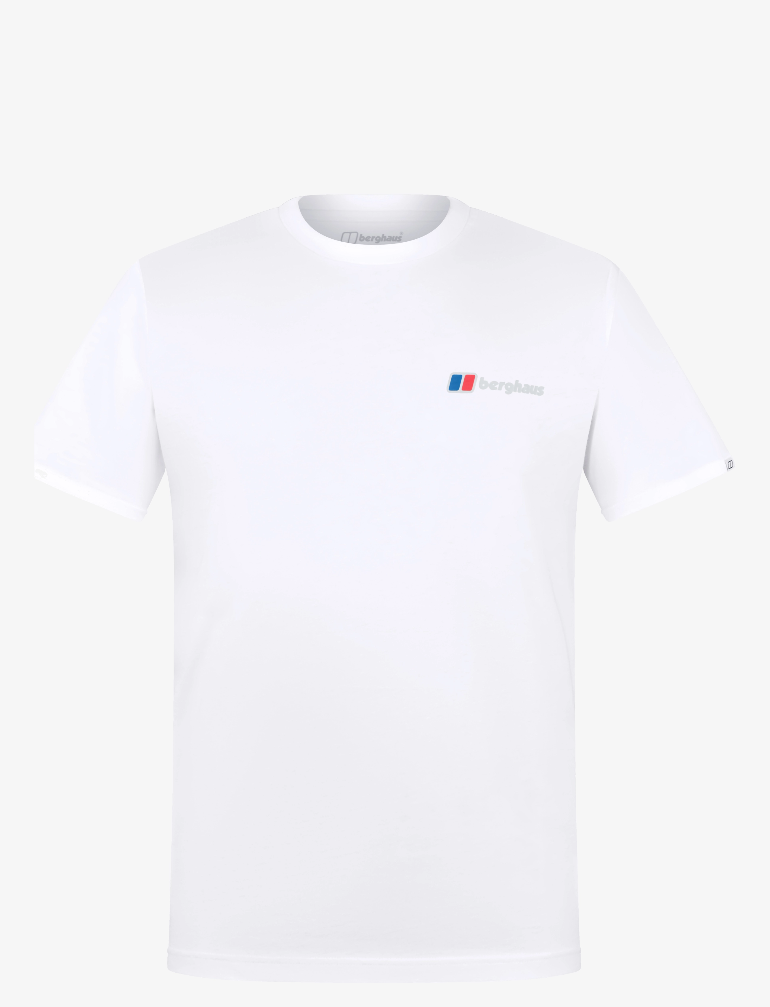 Berghaus Bg M Berghaus Front & Back Tee, Mænd, Kortærmet T-Shirt, Hvid, Str: L