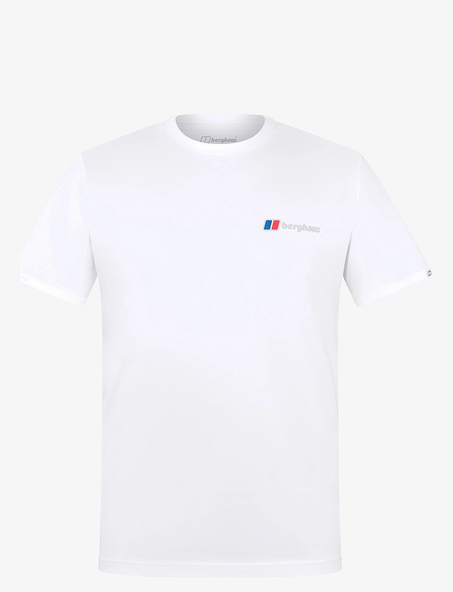 Berghaus - BG M BERGHAUS FRONT & BACK TEE - t-shirts - pure white - 0