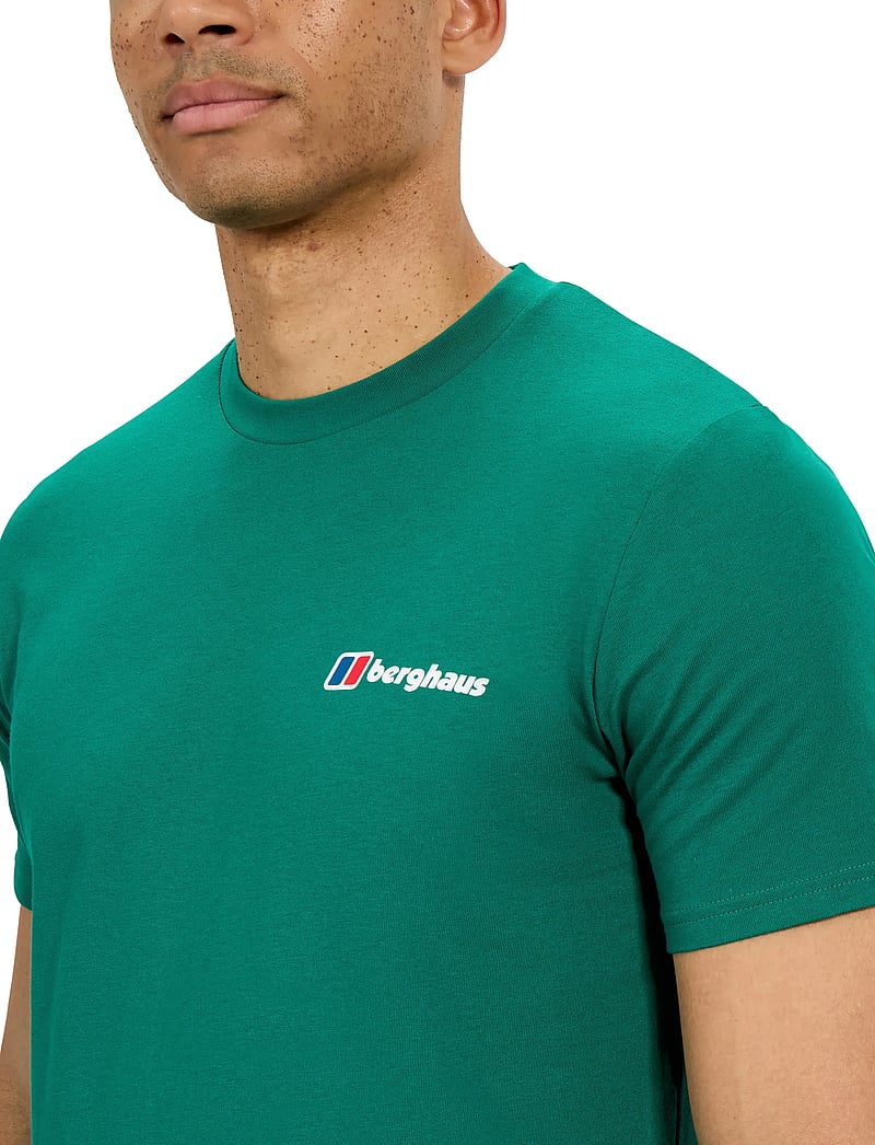 Berghaus - BG M BERGHAUS FRONT & BACK TEE - t-shirts - meadow green - 5