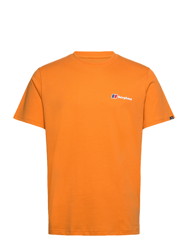 Berghaus - BG M BERGHAUS FRONT & BACK TEE - alussärgid ja t-särgid - copper beech - 1