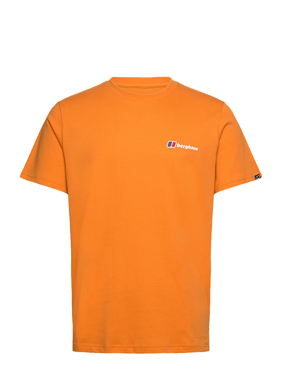 Berghaus - BG M BERGHAUS FRONT & BACK TEE - oberteile & t-shirts - copper beech - 1