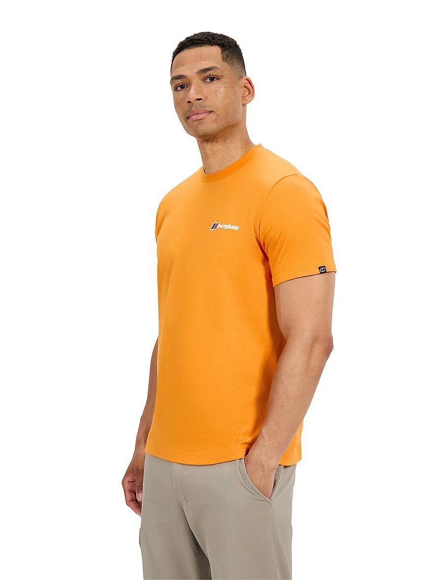 Berghaus - BG M BERGHAUS FRONT & BACK TEE - oberteile & t-shirts - copper beech - 3