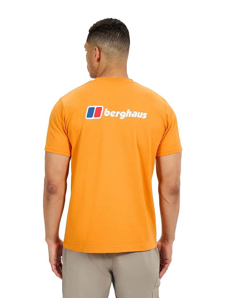 Berghaus - BG M BERGHAUS FRONT & BACK TEE - alussärgid ja t-särgid - copper beech - 4