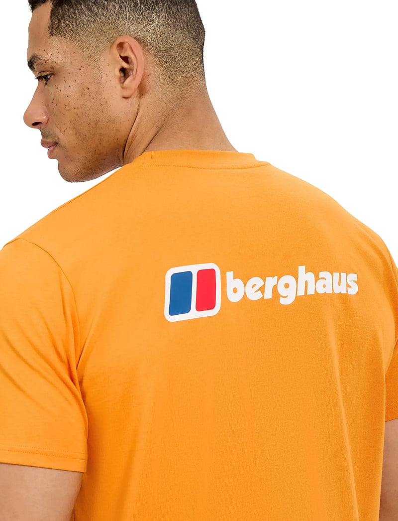 Berghaus - BG M BERGHAUS FRONT & BACK TEE - alussärgid ja t-särgid - copper beech - 5