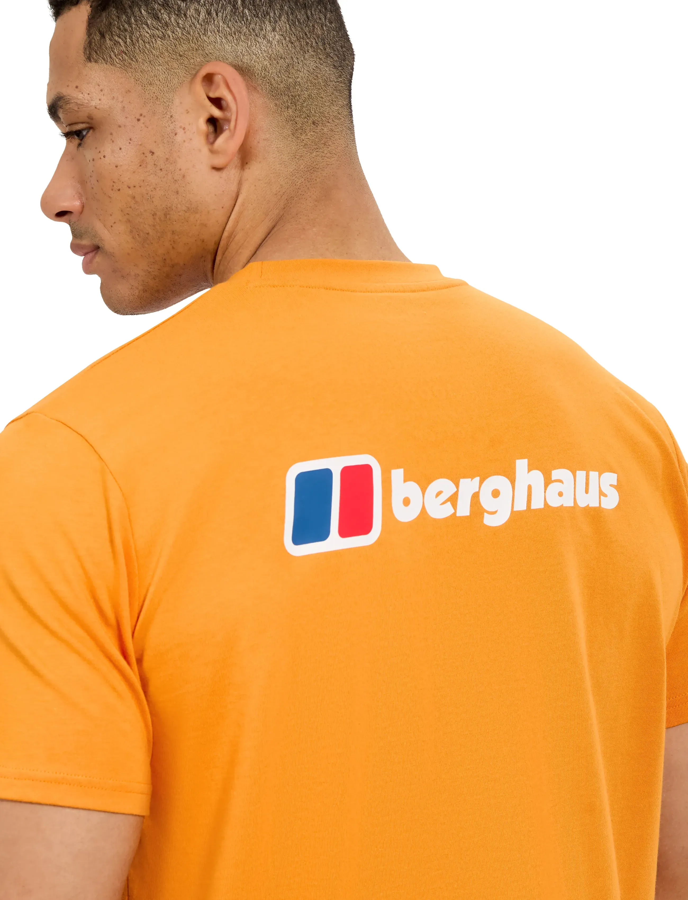 Berghaus - BG M BERGHAUS FRONT & BACK TEE - oberteile & t-shirts - copper beech - 5